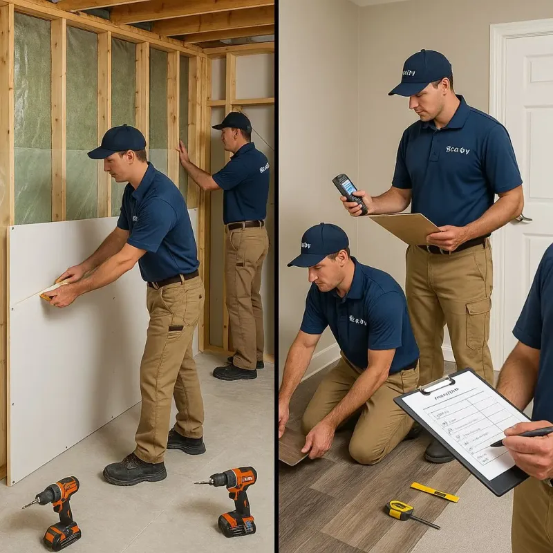 Repairs and Reconstruction process in Duchesne County, UT